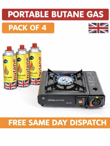 4pc can butane gas - 4pc,