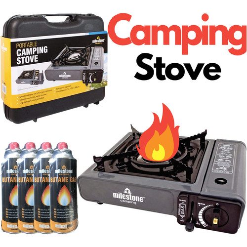 Portable camping stove - portable,