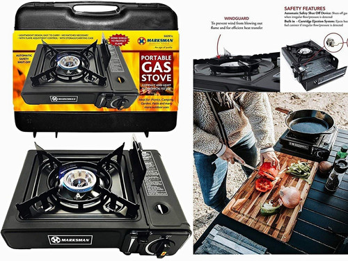 Marksman portable burner gas - marksman,