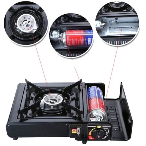 Portable gas stove - stove, automatic
