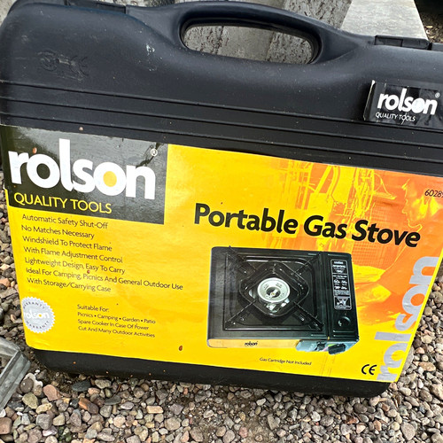 Rolson portable gas stove - portable,