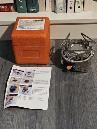 Portable camping gas - portable, stove