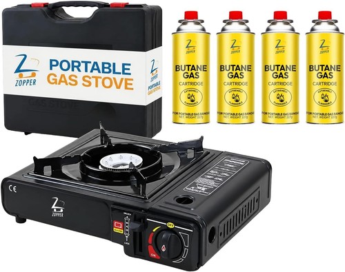 Portable camping gas stove - portable,