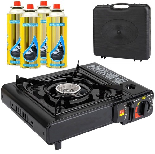 Portable camping gas cooker - portable,