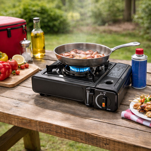 Portable camping gas - portable,