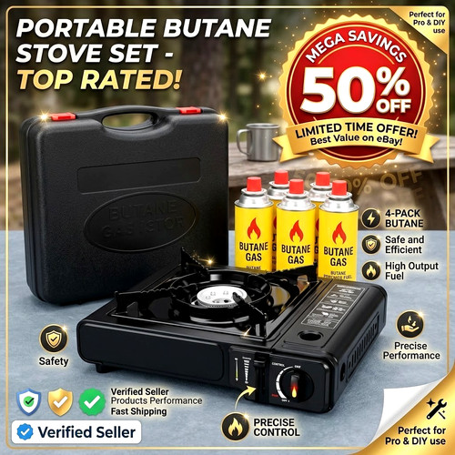 Portable butane gas - butane,