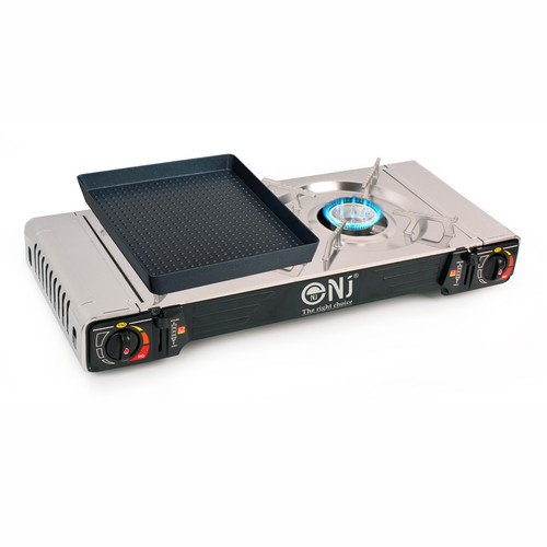 Portable double burner - double,