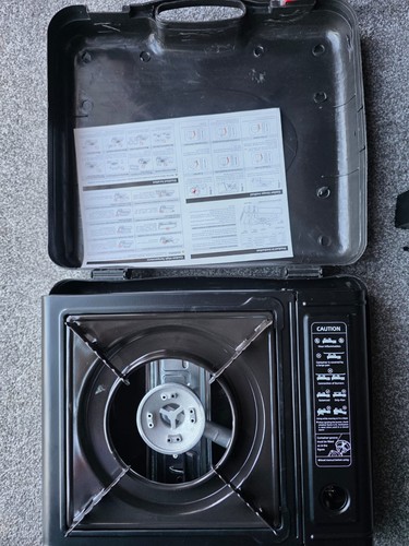 Portable gas stove handy - in, a