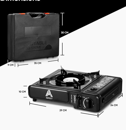 Aspect portable burner - aspect, gas