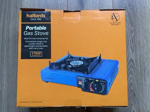 Halfords portable gas stove - portable,